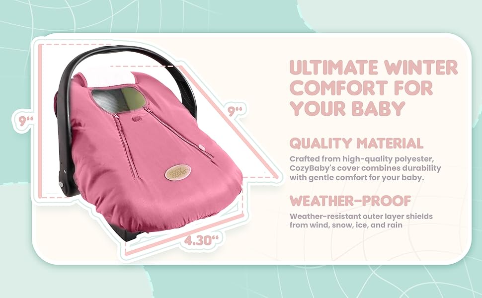 Cozy Cover Infant Carrier Cover
