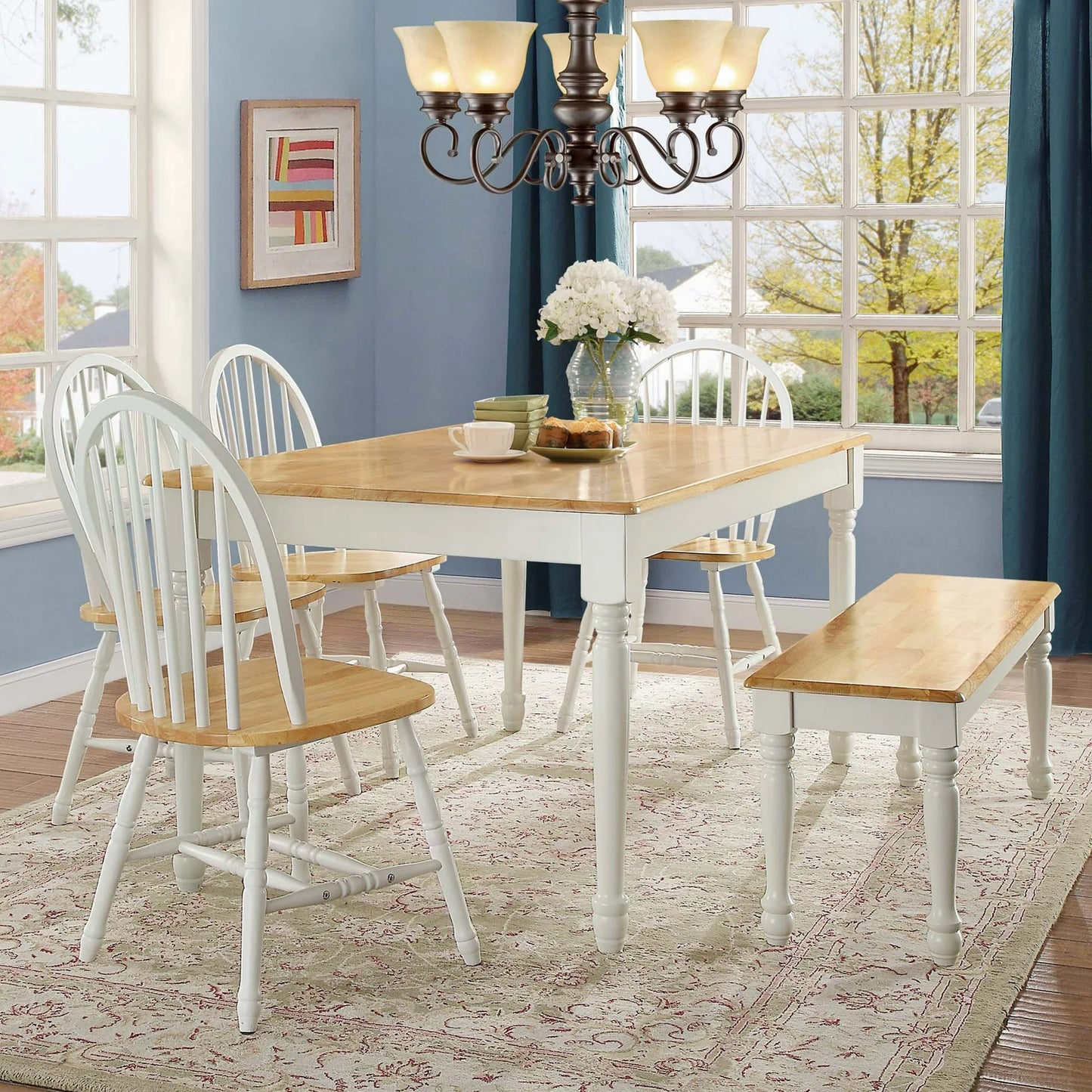 Better Homes & Gardens Autumn Lane Farmhouse Dining Table Only- BH40-084-902-15