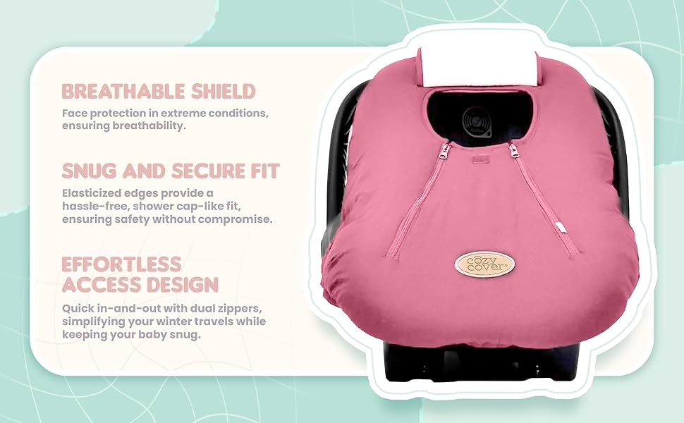 Cozy Cover Infant Carrier Cover