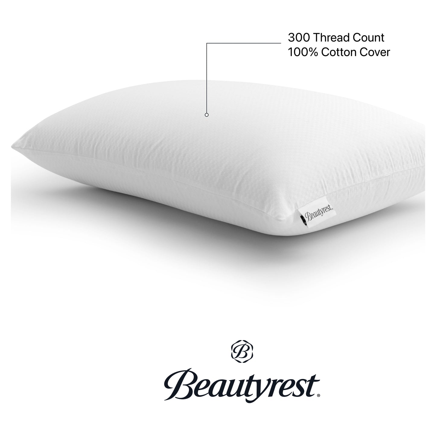 Beautyrest BR Latex Pillow STD