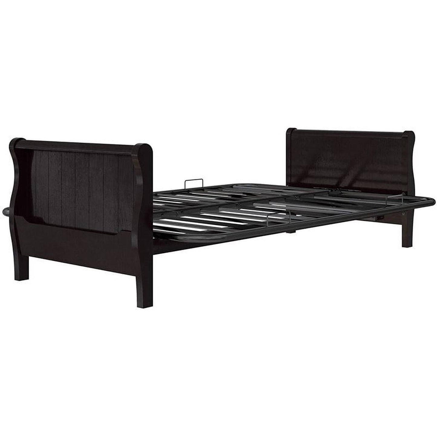 DHP Wooden Arm Futon Frame - F1330BLKS