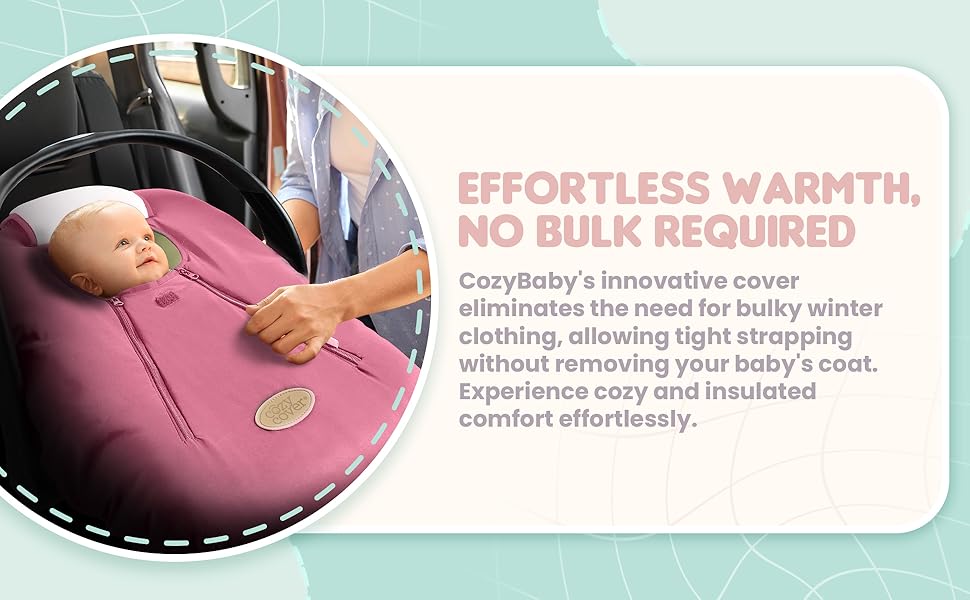 Cozy Cover Infant Carrier Cover
