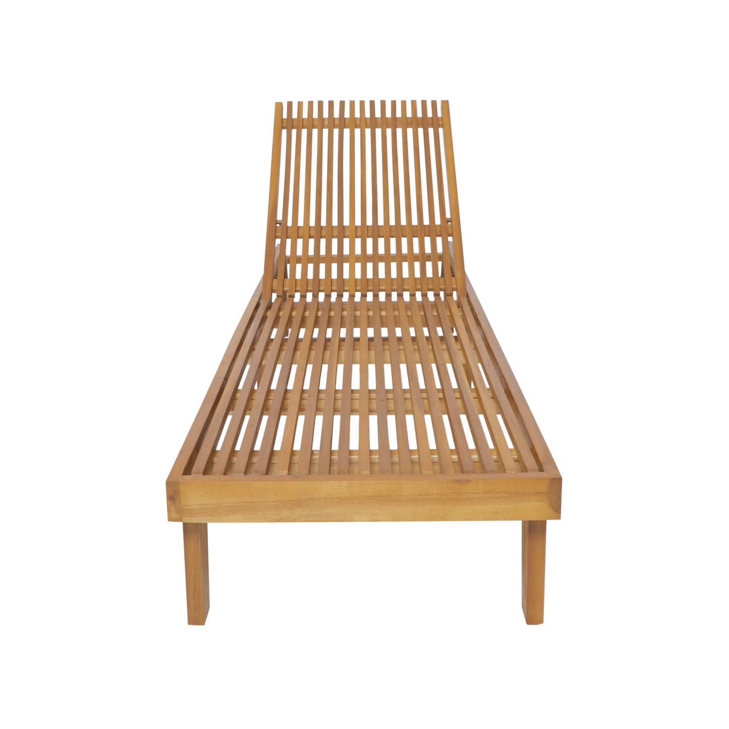 Nadine Chaise Lounge, Teak Finish - 63493.00WTC