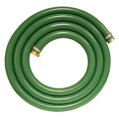 Apache 2-inch Diameter 15 Foot PVC Water and Fuel Suction Hose