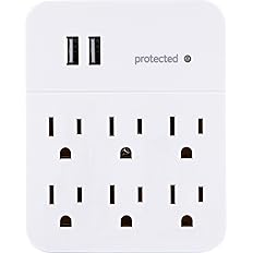 GE USB Charging Surge Protector