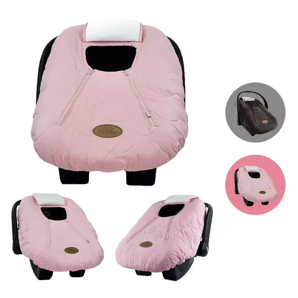 Cozy Cover Infant Carrier Cover - Pink