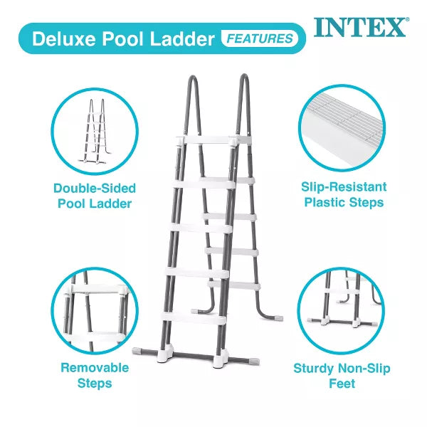 Intex Pool Ladder with Removable Steps