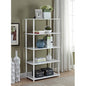 5 shelf Bookcase Mainstay - White