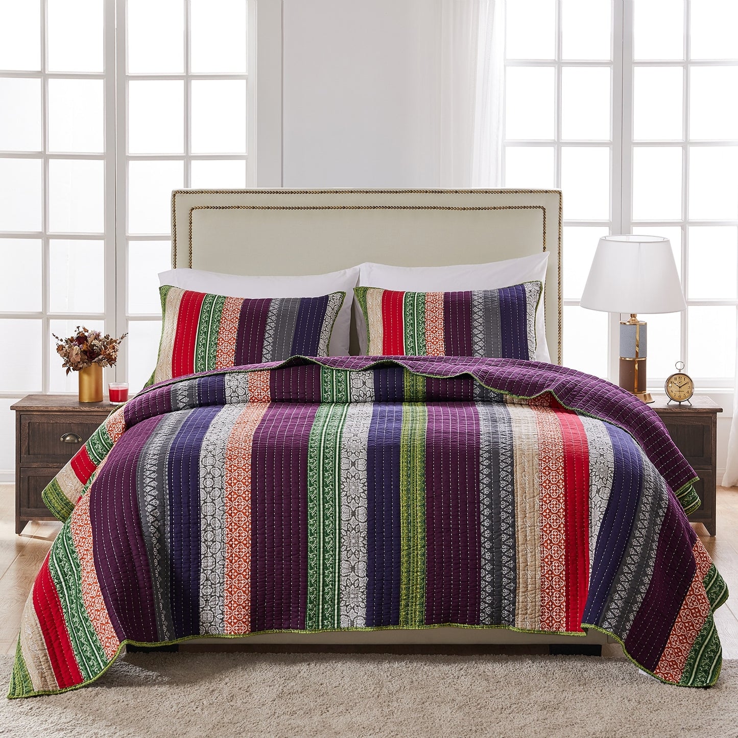 Marley (Carnival) F/Q Quilt Set