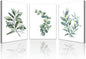 Lapremoly Large Canvas Wall Art For Living Room Modern Wall Decor For Bedroom Plants Green Leaves Wall Paintings Kitchen Home Decorations Pictures Bathroom Posters Prints Artwork Room Mural Works 20in x 28in