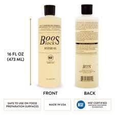 John Boos 2 Piece Maintenance Set with Mystery Oil and Applicator