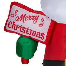 Airblown Inflatables 10 Ft Santa w Sign