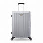 Samsonite New Castle Hardside Spinner Luggage w/Adjustable Handle, 1pcs, Silver