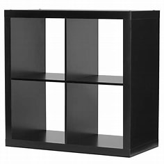 Better Homes and Gardens 4 cube Black Organizer